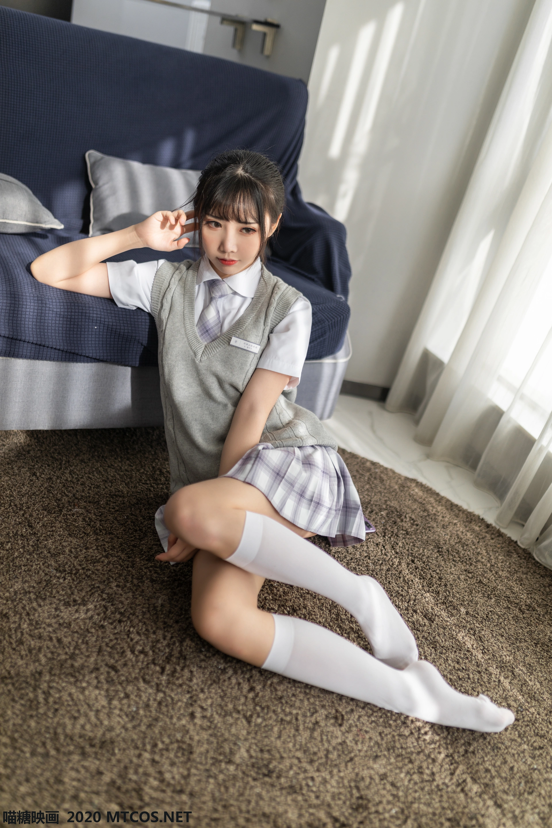 喵糖映画 - JKL.001 制服少女 1